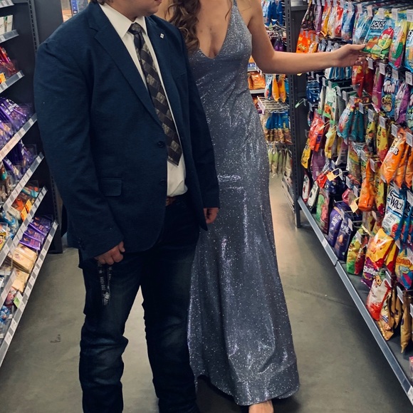 Blush Prom Dress - Picture 1 of 3